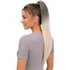CAISHA 50cm Coda Di Cavallo Lily Posticci Per Capelli Con Pinza Capelli Capelli Extensions Finta Liscio Biondo Castano Ombré H114
