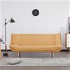 EVERGREENWEB MATERASSI & BEDS EVERGREENWEB - Divano Letto Clic Clac | Divano Letto 3 posti Salvaspazio, Stile Scandinavo, Design moderno | Imbottito Piedini Letto a Scomparsa | Piedi Legno | Sofla | Giallo