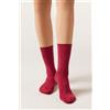 Calzedonia Calzini Con Cashmere Rosso