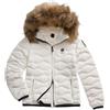 Blauer Giacca Corta Aldie Piumino Donna Nylon Bianco Ottico XS