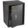 HomeSafe HV50K Cassaforte Grande Dimensioni con Chiave, 50x35x35cm (HxLxP), Cassaforte da Armadio per Sicurezza Domestica, Cassa Forte per Soldi, Gioielli, Documenti e Oggetti di Valore
