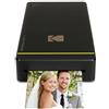 Kodak - Mini Stampante Fotografica portatile Wi-Fi & NFC per formato 2.1 x 3.4, con tecnologia di stampa in sublimazione cromatica brevettata avanzata e uno strato di preservazione delle foto (nero)