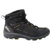 Jack Wolfskin Vojo 3 Texapore Mid M, Scarpe da Esterno Uomo, Nero (Black Burly Yellow Xt 2023), 42.5 EU