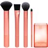 Real Techniques Set 4 Pennelli per Base Trucco Colori Assortiti