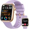 RLQA Smartwatch Uomo Donna, 1.83'' Orologio Smartwatch con Chiamata Bluetooth,Pressione Sanguigna/Cardiofrequenzimetro/Sonno,Contapassi,120+ Modalità Sportive, Impermeabile IP68 Smart Watch per Android&iOS