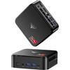 NiPoGi E3B Mini PC di ΑΜD Ryzen 5 7430U (Max 4.3GHz, 6C/12T, migliore di 5500U/5650U/5675U), 16GB RAM/512GB SSD, Mini Desktop Studio, WiFi 6/BT 5.2/4K Triplo Display/VESA Supportato