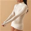 Jadea Maglia Donna M/L collo alto Jadea Art. 4066 Bianco Latte