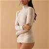 Jadea Maglia Donna M/L collo alto Jadea Art. 4066 Naturale