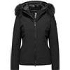 Bomboogie Piumino slim Donna Bomboogie con pelliccia staccabile art. JW176PTNSR5 Black