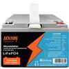 Lexton Batteria al Litio-Ferro-Fosfato Sistema BMS 12.8V 30Ah