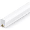 TODEHI 1pcs Lampada LED antiumidità 30CM, tubo LED T5 da 5W 500LM 6500K, lampada antiumidità, plafoniera per officina, per garage, cantina, officina, stanza umida, bagno, ufficio, magazzinoWarenhaus