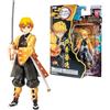 BANDAI Ultimate Legends Zenitsu Agatsuma Action Figure | Figura di anime Zenitsu da 12,5 cm con 27 punti di articolazione e accessori | Personaggi da collezione di anime e manga Merch