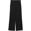 VERO MODA Vmlava HW Straight-Pantaloni alla Caviglia Tessuto, Nero, (S) W x 30L Donna