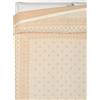Lanerossi Coperta Provenzale Bianco/Beige matrimoniale 230 x 270 cm