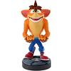 Cableguys Crash Bandicoot 4 Supporto Controller e Telefono - Porta Cellulare Compatibile con Xbox, PlayStation e la Maggior Parte dei Controller, Accessori Gaming per Scrivania e Postazione Gamer