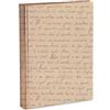 Mareli Album Fotografico 20X25, 60 Pagine con pergamino, 120 Foto 9x13, Copertina Stampata su cartapaglia Riciclata, Beige