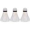 Cyrank Resistente Badminton Volano da Allenamento, Badminton Birdies Outdoor - Confezione da 3, Volano da Badminton Piuma per Outdoor Indoor Palla Sport Training Entertainment