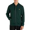 Lyle & Scott Uomo Giacca con Cappuccio E Zip Verde Scuro L