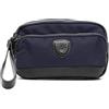 Blauer Pochette Uomo FIFTH02 Clutch Blu Navy Pouch beauty Polsino