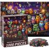 Vicloon Puzzle 1000 Pezzi Arte per Adulti e Ragazzi,Tema gufo,un puzzle impegnativo, per tutta la famiglia,70x50 Cm,un puzzle impegnativo,Regalo Per Adulti E Bambini Da 7 Anni E Più