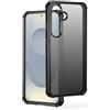 Hama Extreme Protect - Custodia per Samsung Galaxy S25+ (Bumper D3O Licensed, antiurto, a prova di caduta e infrangibile, per ricarica induttiva, sfumata), colore: nero