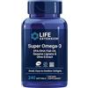 Life Extension, Super Omega-3, con Olio di Pesce e Acidi Grassi Essenziali, Altamente Dosato, 240 Capsule molli, Testato in Laboratorio, Senza Glutine, Senza Soia, Non OGM