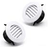 DIYCUT 2 Pezzi Griglie di Ventilazione Regolabile, Griglia di Scarico ABS