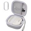 Aenllosi per Bose New SoundLink Micro Altoparlante Bluetooth Portatile 2ª Gen Custodia da Viaggio Rigida, Solo Custodia, Grigio