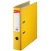 Esselte Raccoglitore a Leva Formato A4, Giallo, in Plastica con Dorso da 7,5cm, 10782