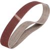 QUARKZMAN 25mm x 1067mm Nastri Abrasivi, 2Pz 60 Grana Carta Vetrata per Levigatrice Ossido di Allumina Per Lavorazione Legno, Lucidatura Metalli, Affilatura Coltelli