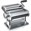 arendo Macchina per la Pasta Acciaio INOX, Macchina Della Pasta Sfoglia, Pasta Maker, Pressa per pasta, Pasta Fresca Macchina per la pasta 7 Regolazioni, Lasagne Fettuccine Tagliolini Spaghetti Tagliatelle