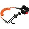 Joyzan Guinzaglio Tavola da Surf, Sicurezza Line Per Adulti Leash Kayak Laccio di Sicurezza Paddle Spirale TPU Lacci Regolabile Board In Piedi Corda Accessori Straigtht Tavole Surfboard Leggero Kink 0