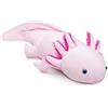 lilizzhoumax Peluche Axolotl 51cm/20,Simulazione Animale Peluche Axolotl, Simpatico Giocattolo Morbido Peluche Axolotl Bambole Animali Selvatici, Regalo per Bambini e Amici