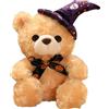 COSORO 23cm Orsacchiotto Peluche Teddy Bear Halloween,Morbido Orso Peluche Cachi Orsetto Piccolo,Carino Stuffed Animali Peluches Bambola Giocattoli Bambini Compleanno e Halloween
