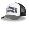 Capslab Bugs Bunny Looney Tunes Bianco Grigio Berretto da Camionista