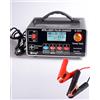 Etrogo Caricabatteria Auto 12V 24V 20A 400W Lithium,LiFePO4,(AGM/Gel/SLA),Caricatore Intelligente con Funzione di Rilevamento Automatico con Schermo LCD con Avviatore