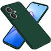 EASSGU Custodia per Redmi 13C 5G / Redmi 13R 5G (6.74 Inches), Cover Morbida in Silicone TPU - Verde scuro