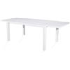 VERDELOOK Tavolo allungabile da 200 a 300cm "linea sardegna" bianco 200/300x100xh74cm