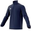 Adidas Maglia da Allenamento Core 18, Calcio Uomo, Dark Blue/White, L