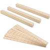 MUKCHAP 36 righelli in legno da 30 cm, con centimetro dritto, 30 cm, righello in legno double face per strumento di misurazione, righelli in legno dritti