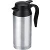 Wakects Bollitore per auto, 12 V, 120 W, 750 ml, in acciaio inox, bollitore viaggio, con accendisigari, portatile, per acqua calda, caffè, tè