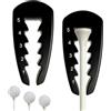 LETTERASHQP 2 pezzi Golf Tees Height Golf Accessori Tool Tees Golf Tee Height Setter Tee Golf Tees Golf Tees Training Aids Golf Tees Plastic