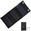 BuyWeek Pannello Solare Pieghevole 10W Pannello Solare Portatile USB Pannelli Solari Caricatore, Impermeabile IP65 Solare Power Banks Compatibile Telefono, Laptop, Tablet, per Escursioni, Campeggio