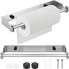 QOOSIKICC Portarotolo Carta Igienica, Porta Carta Igienica Bagno da Muro, Porta Rotolo Cartas Igienicas da Parete in Acciaio Inox, Portacartaigienica Bagno per Cucina Bagno Accessori(argento)