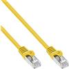 InLine 20778 Cavo Patch Lan, Sf/Utp, Cat.5E, 1.5 m, Giallo