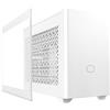 Cooler Master NR200P V2 White Mini-ITX PC Case, Top-Mount 240mm|280mm AIO, 357mm Vertical GPU Mount, Only SFX PSU 130mm, Compatible RTX 5080|RX 9070 XT, Tempered Glass, USB Type-C, DIY