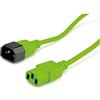 ROLINE Cavo di collegamento per apparecchi IEC 320 C14 - C13, verde, 3 m