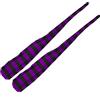 Cascade Juggling Cascade Poi Socks - Calzini elastici per allenamento, ideali per tutti i livelli (viola e nero)