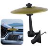 QINGZY Piatti Crash per Auto, Regolabili a 360°, 2 Teste Girevoli, 14 cm