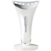 Poligono Massaggiatore Viso Elettrico con EMS 3-in-1, Calore 45°C e Design Ergonomico - Rassoda e Tonifica Viso e Collo, Bianco